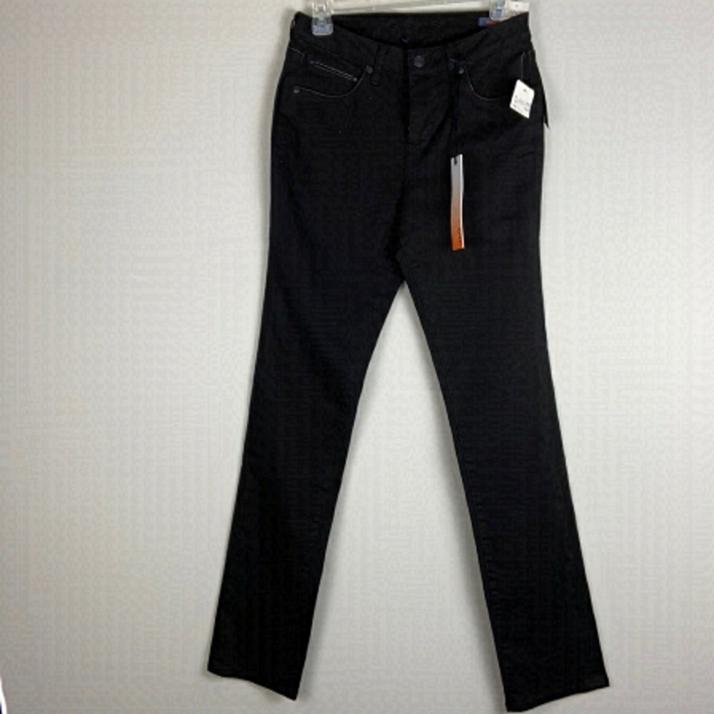Nwt Jag jeans black size 6 medium rise slim leg